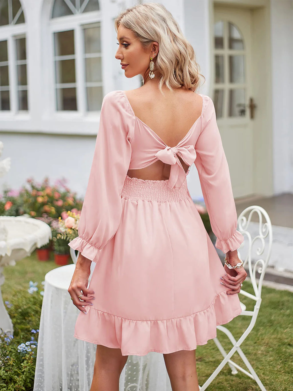 2026 Square Neck Strapless Homecoming Dress