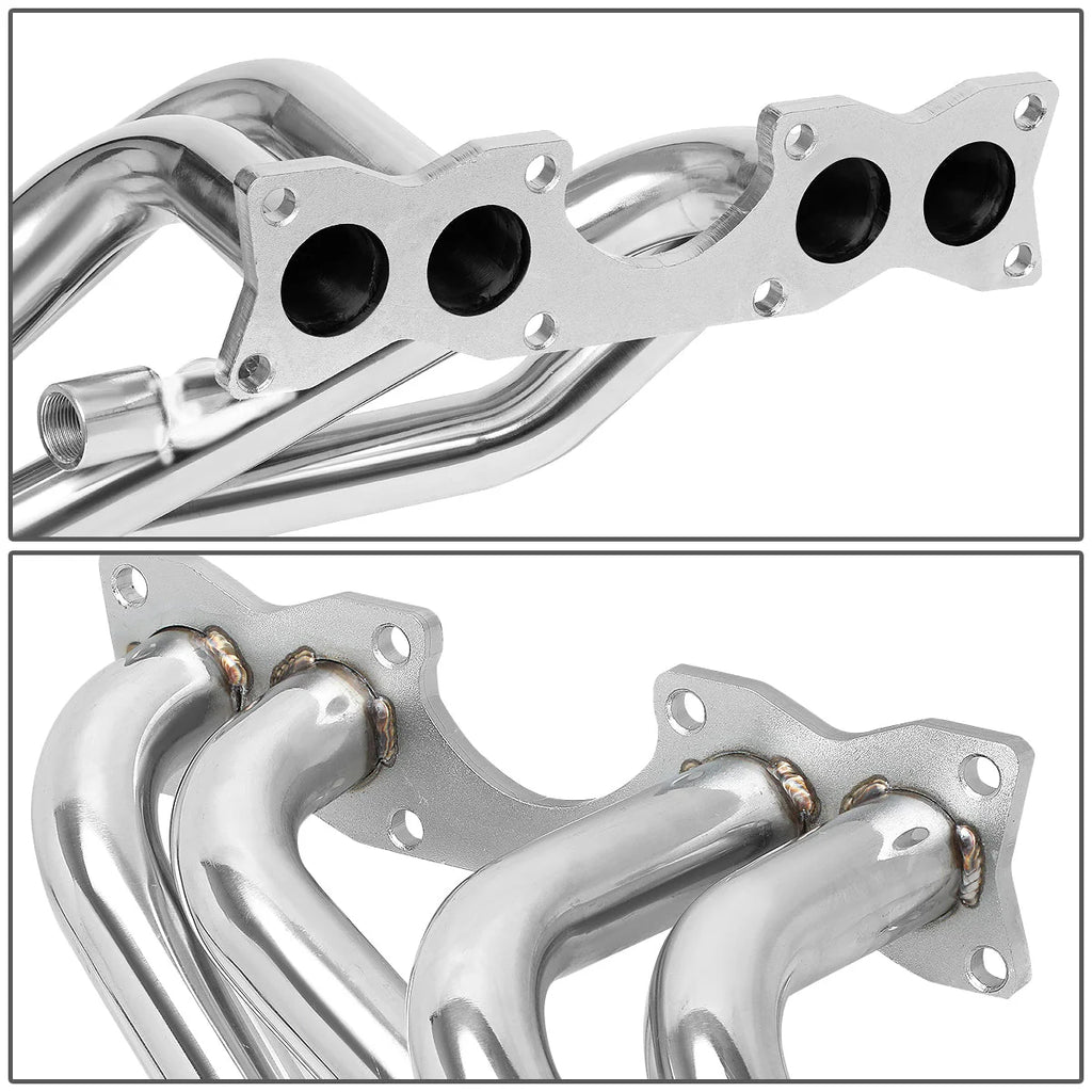 90-94 Nissan D21 2.4L Tri-Y Exhaust Header - Stainless Steel