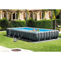 2026 Rectangular Ultra XTR Frame Pool (9.75 m x 4.88 m x 1.32 m) with pump