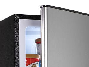 2026 Apartment-sized refrigerator, 3.5 cubic feet (approx. 99 liters) usable capacity, small refrigerator with freezer compartment, suitable for houses and apartments, freestanding