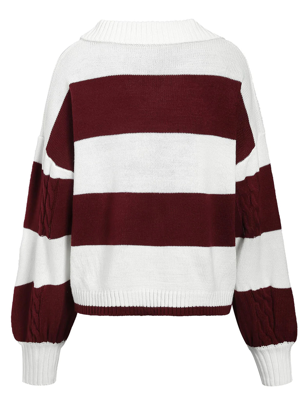 2026 Striped Long-Sleeve Jumper