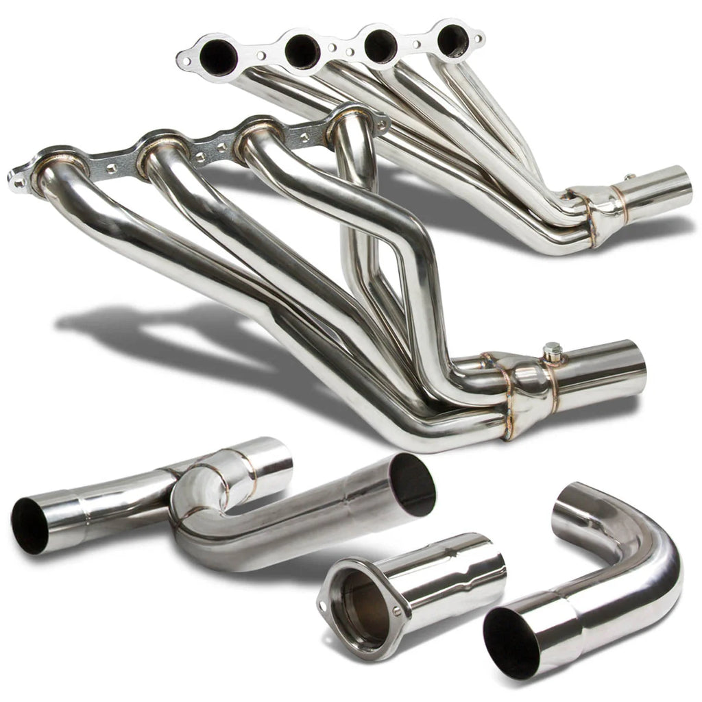 99-06 Chevy Silverado GMC Sierra 1500 V8 4-1 Exhaust Header w/Y-Pipe - Stainless Steel