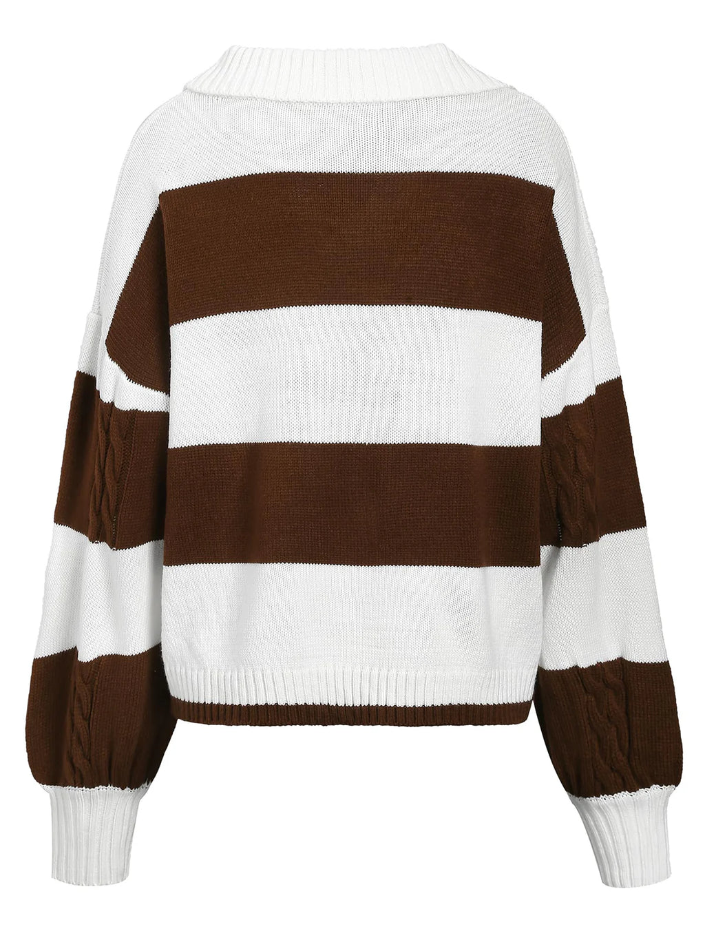 2026 Striped Long-Sleeve Jumper