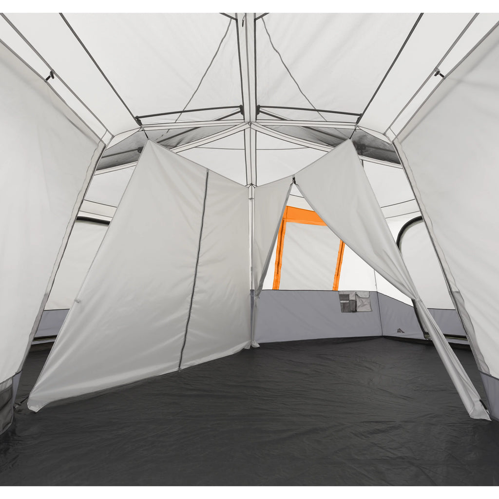 2026 Ozark Trail 20' x 18' 12-Person 3-Room Instant Cabin Tent with Screen Room, 56.5 lbs