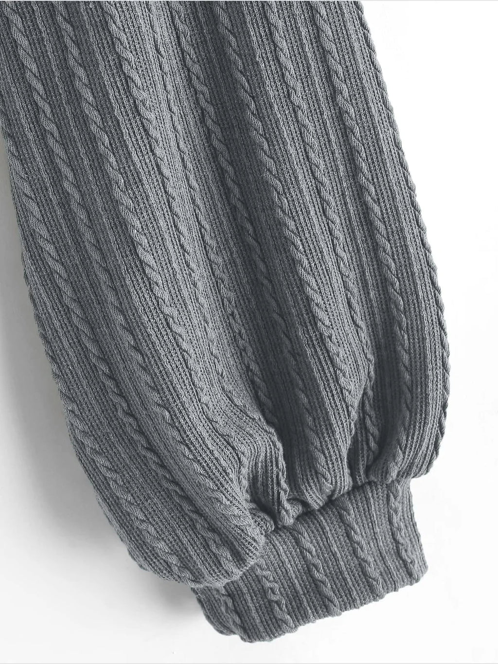 2026 Ribbed Knit Sweater