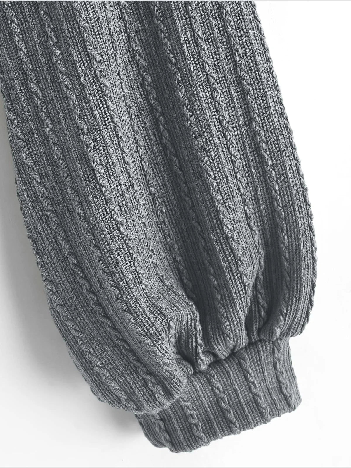 2026 Ribbed Knit Sweater