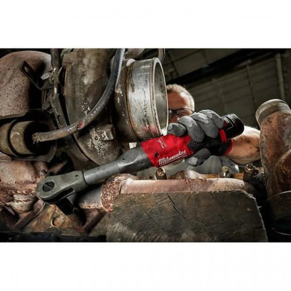 2026 Milwaukee 2560-21 M12 FUEL 3/8" ratchet with extended handle and 1 battery set