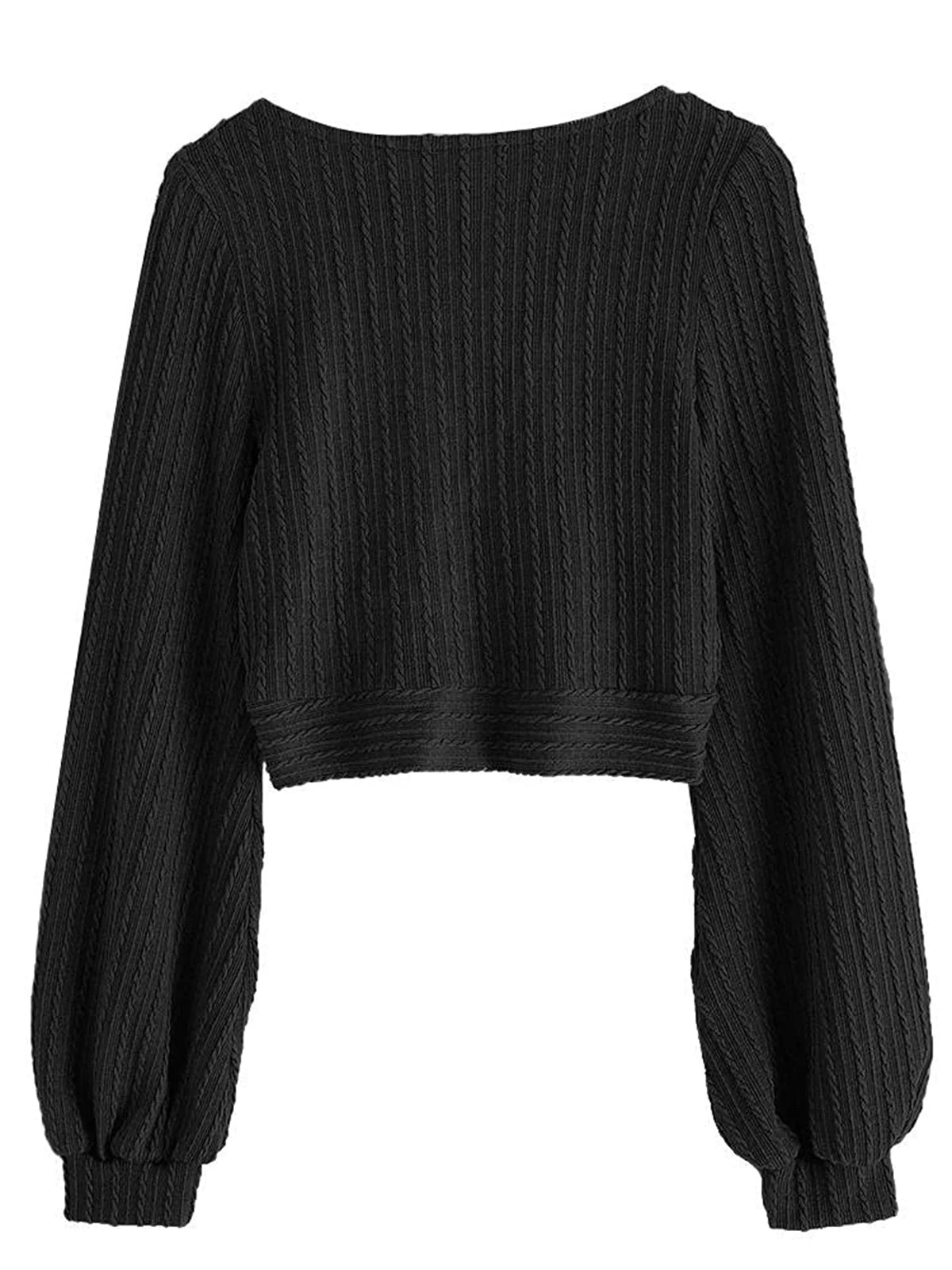 2026 Ribbed Knit Sweater
