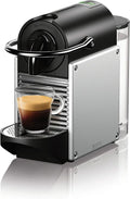 2026 Nespresso Pixie espresso machine by De’Longhi, 19-bar pump, compact aluminum design, silver, 1100 ml