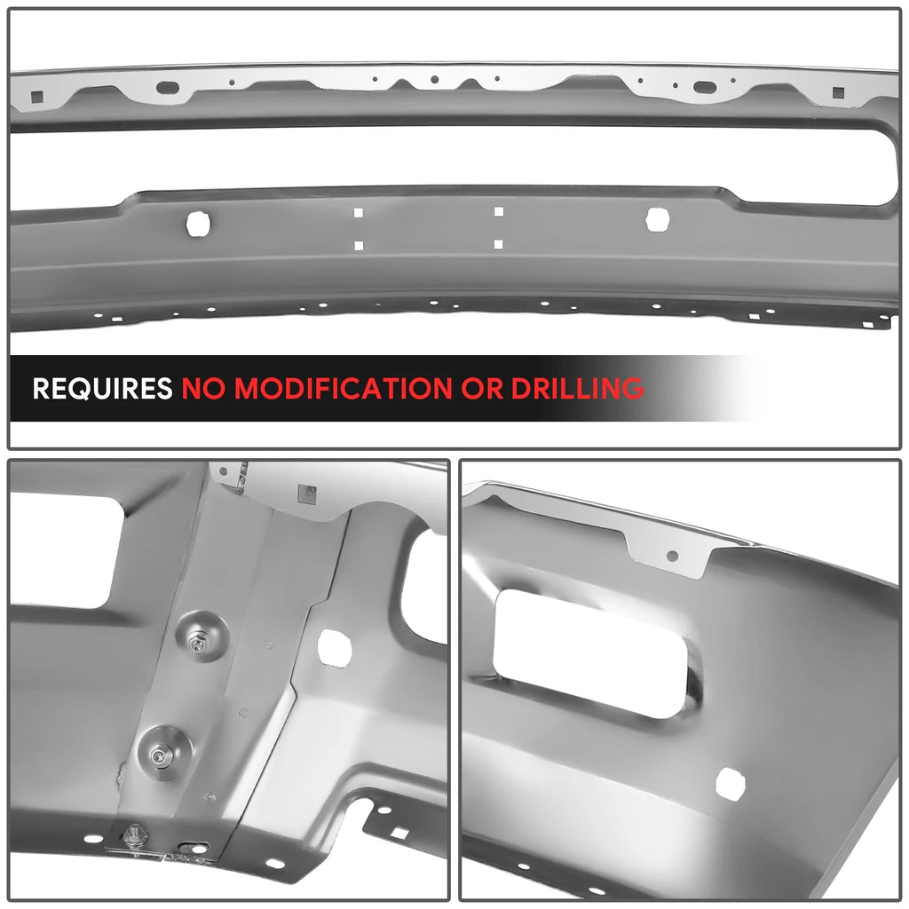 Modular Style Front Bumper w/ Fog Light Cutouts 10-18 Dodge Ram 2500 3500