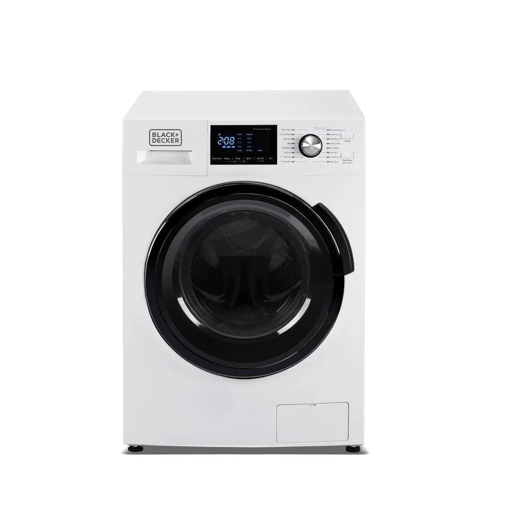 2026 BLACK+DECKER 2.7 cu. ft. All-in-One Washer and Dryer Combo in White BCW27MW💝 Last Day For Clearance