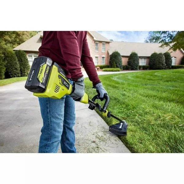 2026 2025 40V Brushless 20-inch Self-Propelled Hand Lawn Mower, Grass Trimmer and Leaf Blower with (2) Batteries and (2) Chargers