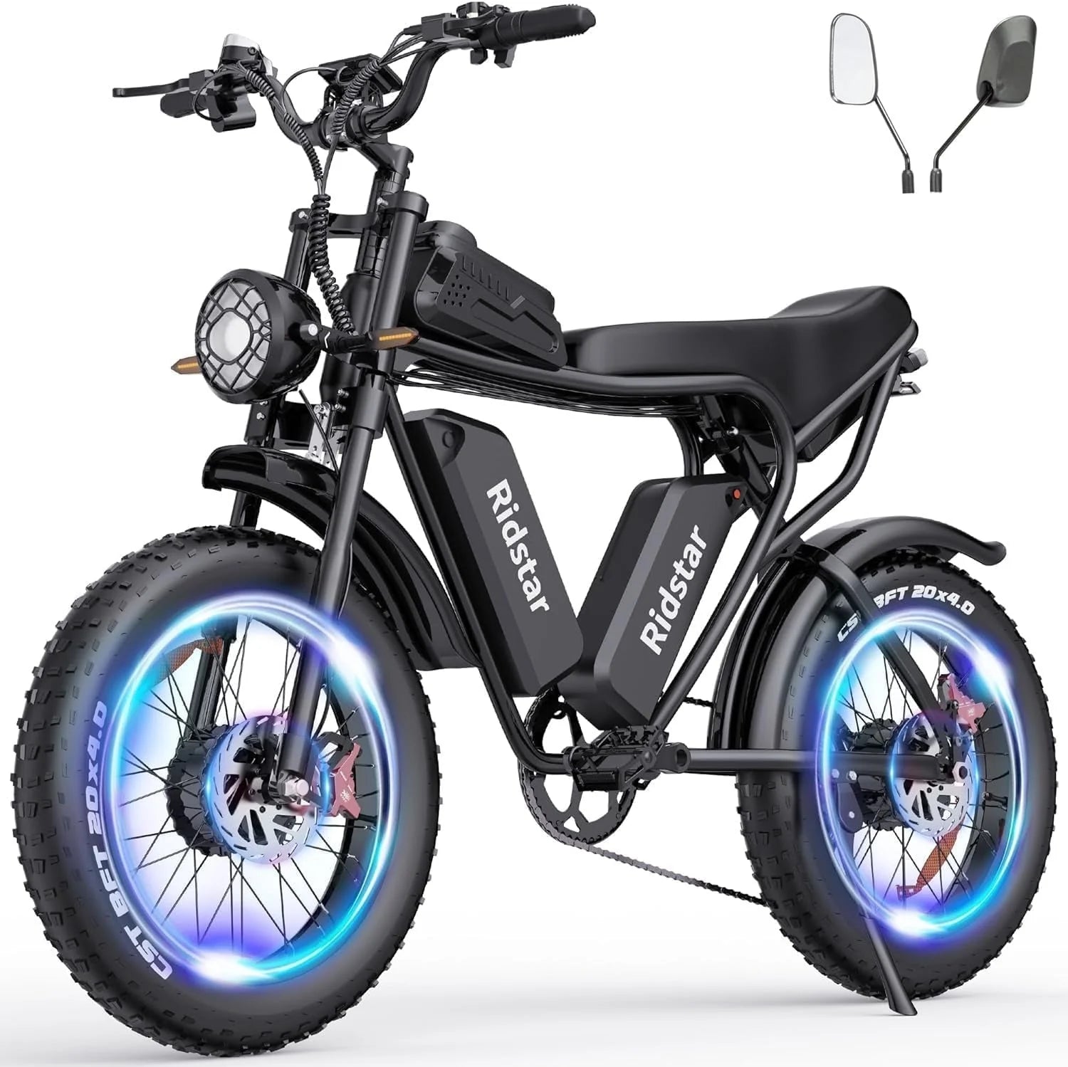 2026 Electric bike Q20, 2000W, 52V, 30-180 miles, all-terrain fat bike for adults