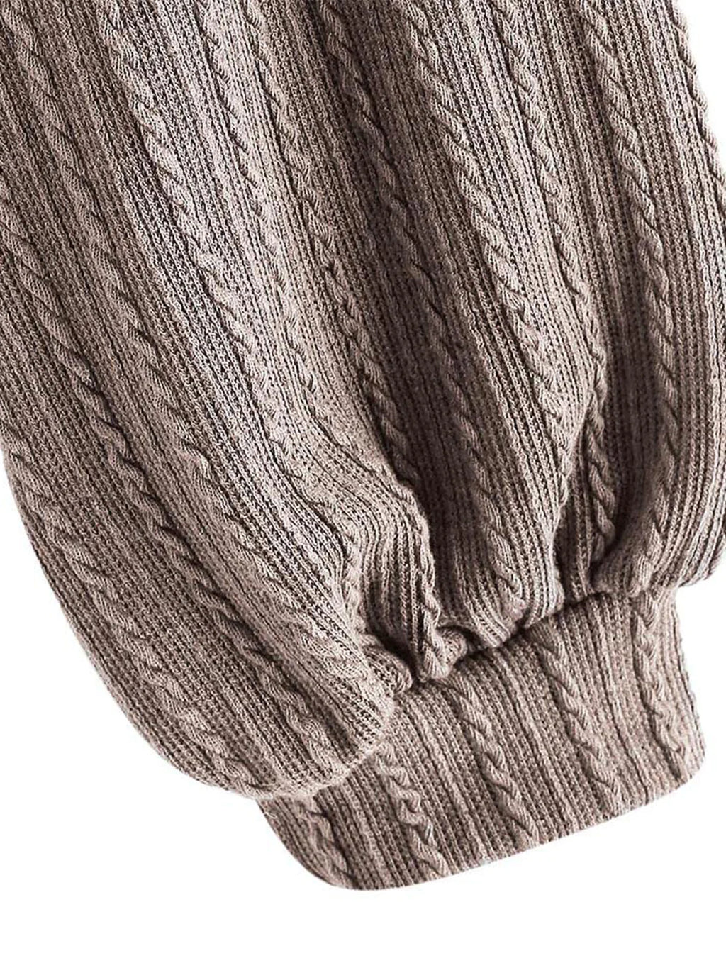 2026 Ribbed Knit Sweater