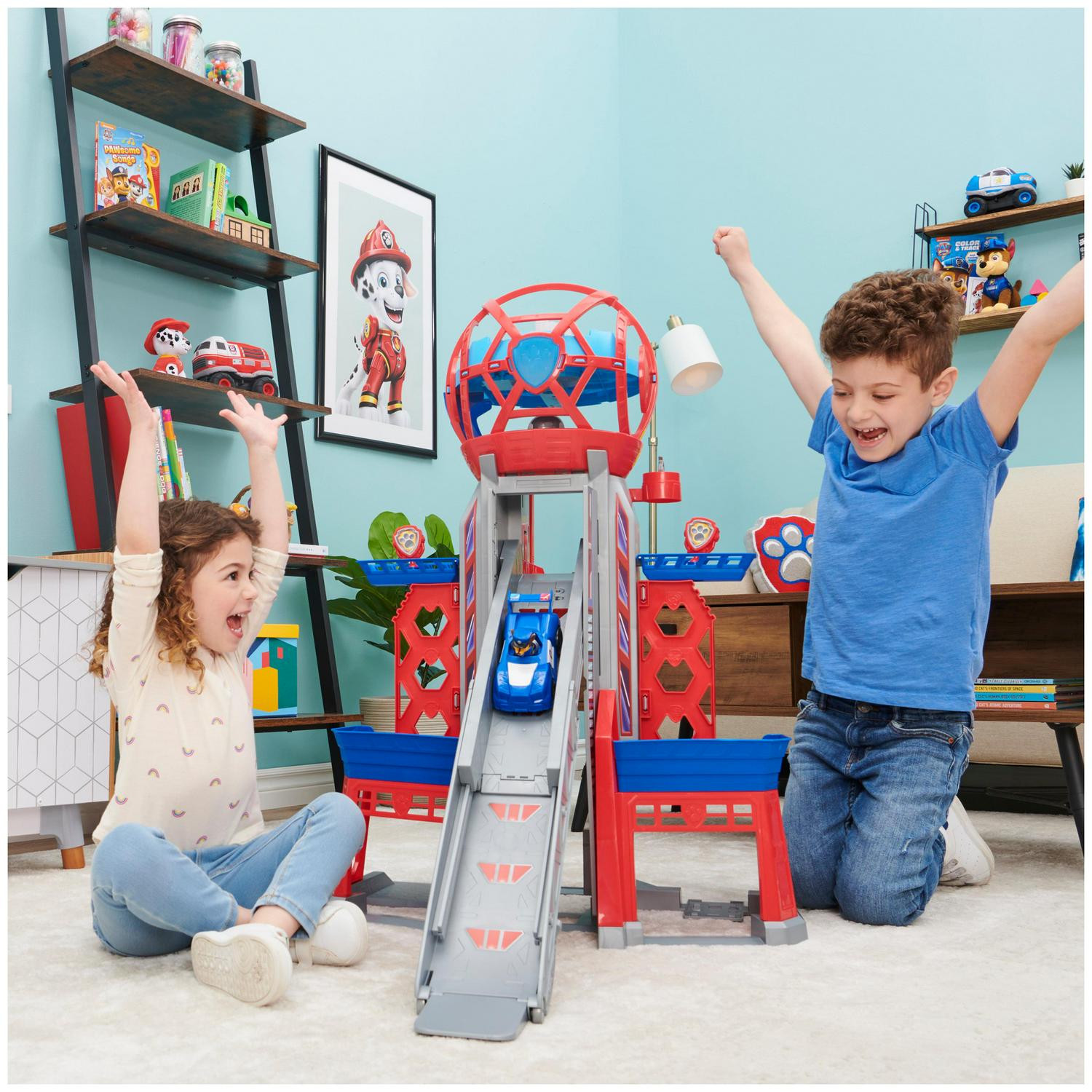 2026 PAW Patrol. Transforming Ultimate City Movie Tower. for Ages 3 and up