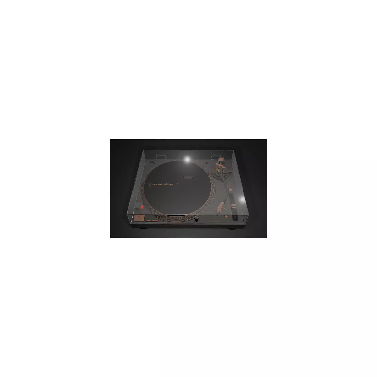2026 Audio Technica AT-LP120XUSB-BZ Direct Drive USB Turntable, Bronze – 3-Speed, Built-in Preamp, Vinyl to Digital Conversion