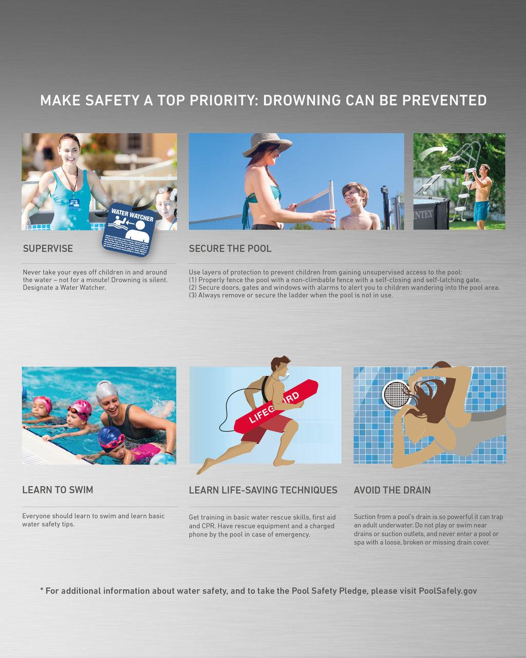 Intex Ultra XTR® Frame 18 Feet x 52" Above Ground Pool w/ Sand Filter Pump