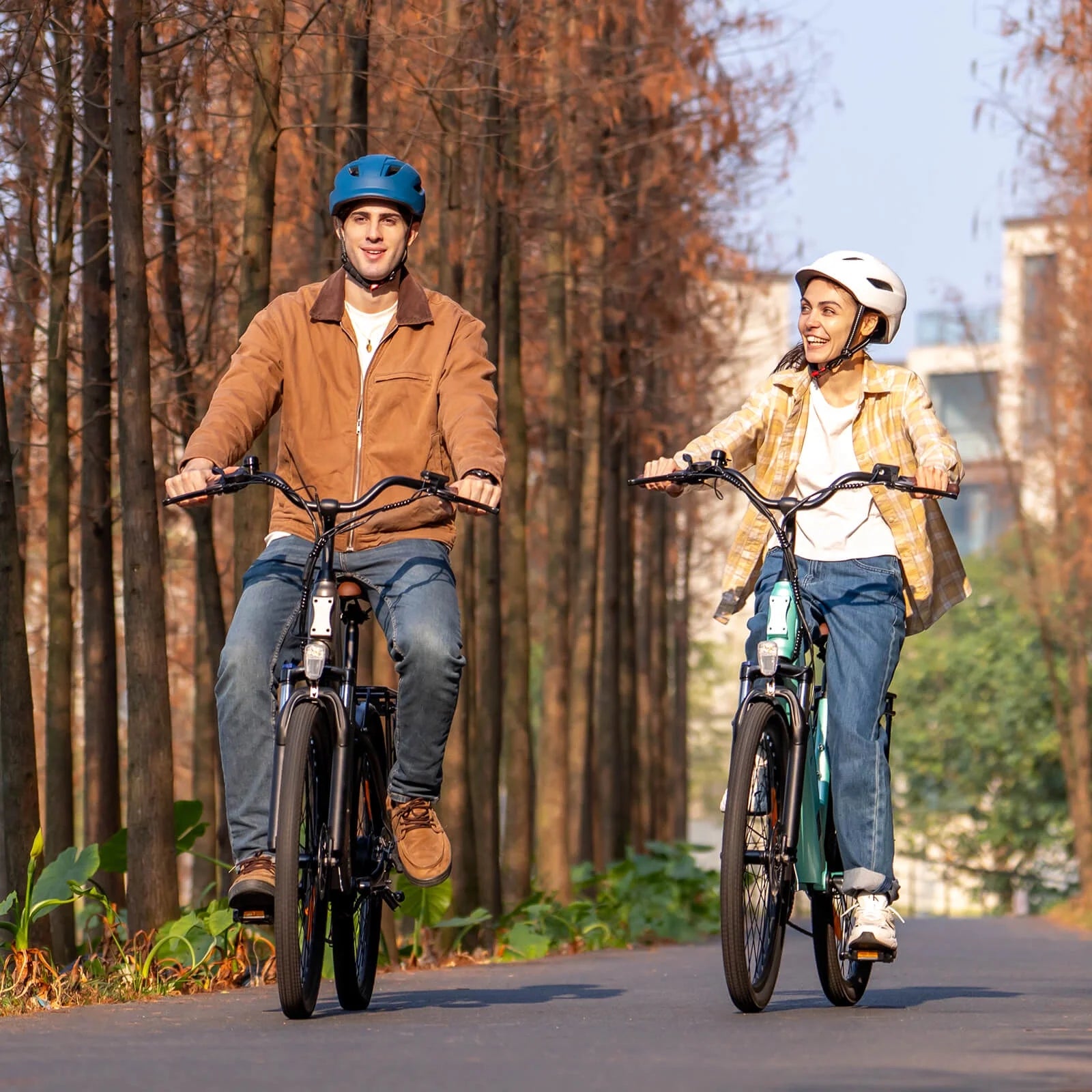 2026 5TH WHEEL Electric Bike for Adult with 350W Motor, W18B 26" EBike with 36V 10.4Ah Removable Battery Ebike, Electric Bicycle with 7 Speed, UL2849