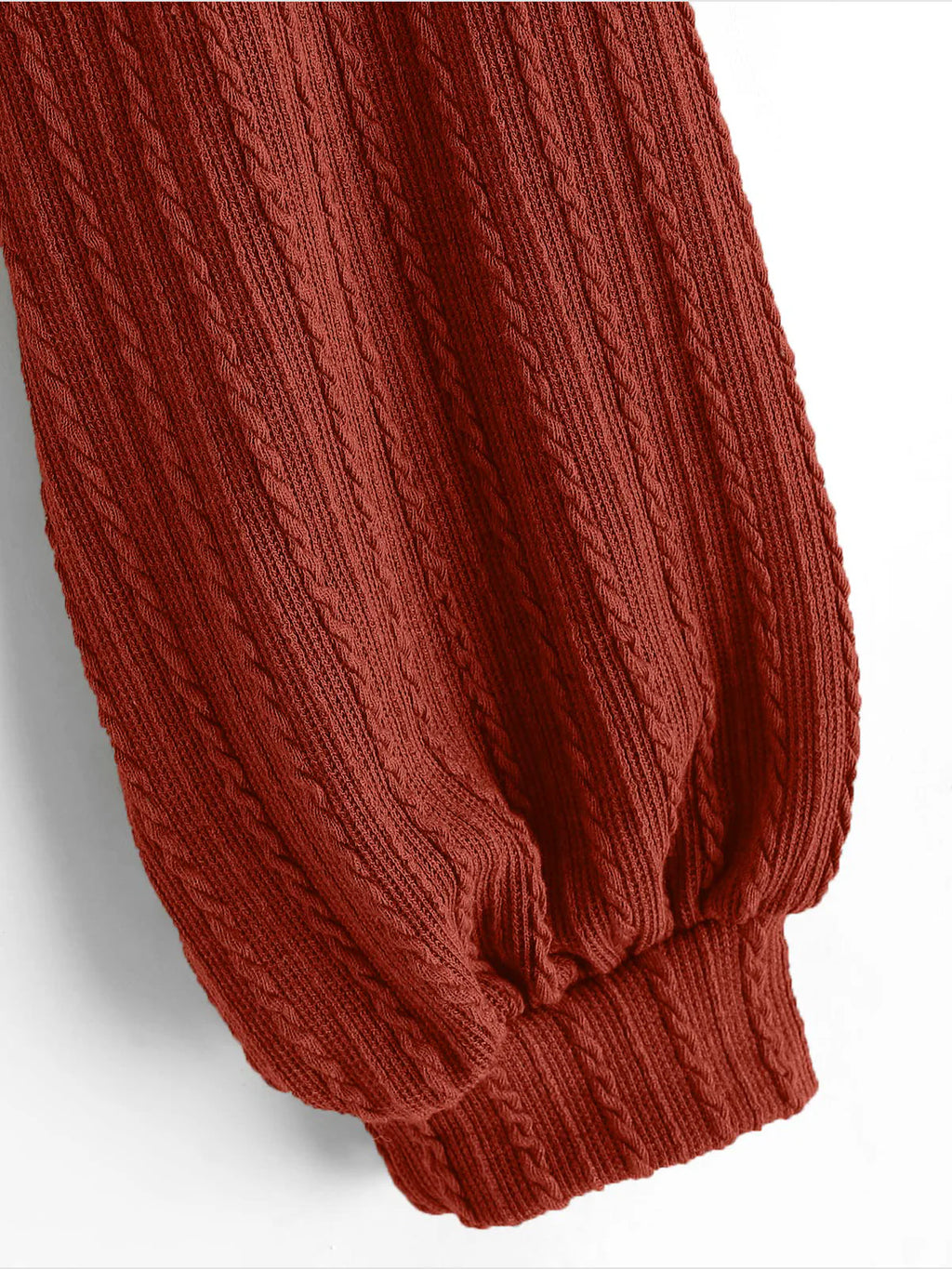 2026 Ribbed Knit Sweater
