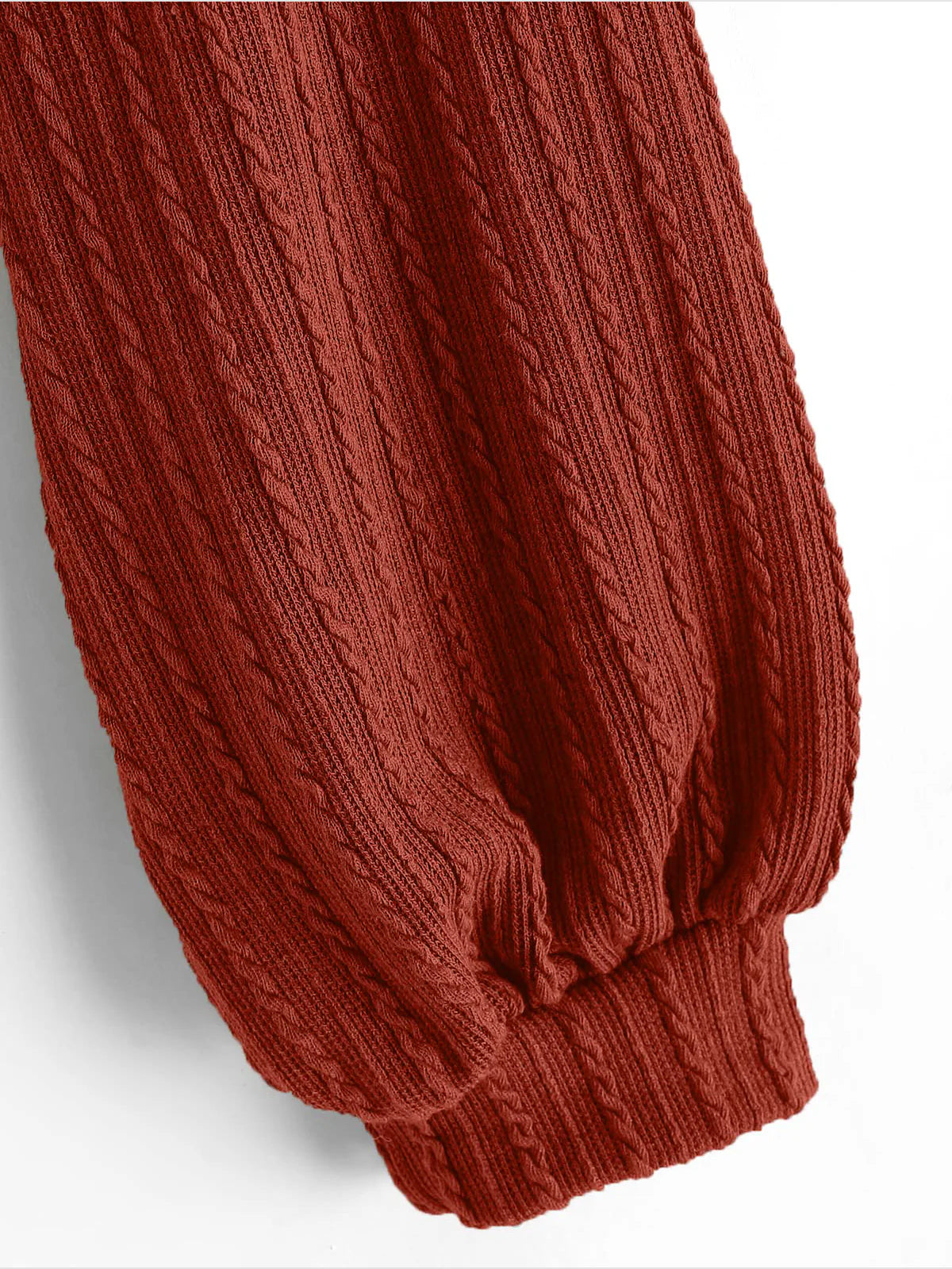 2026 Ribbed Knit Sweater