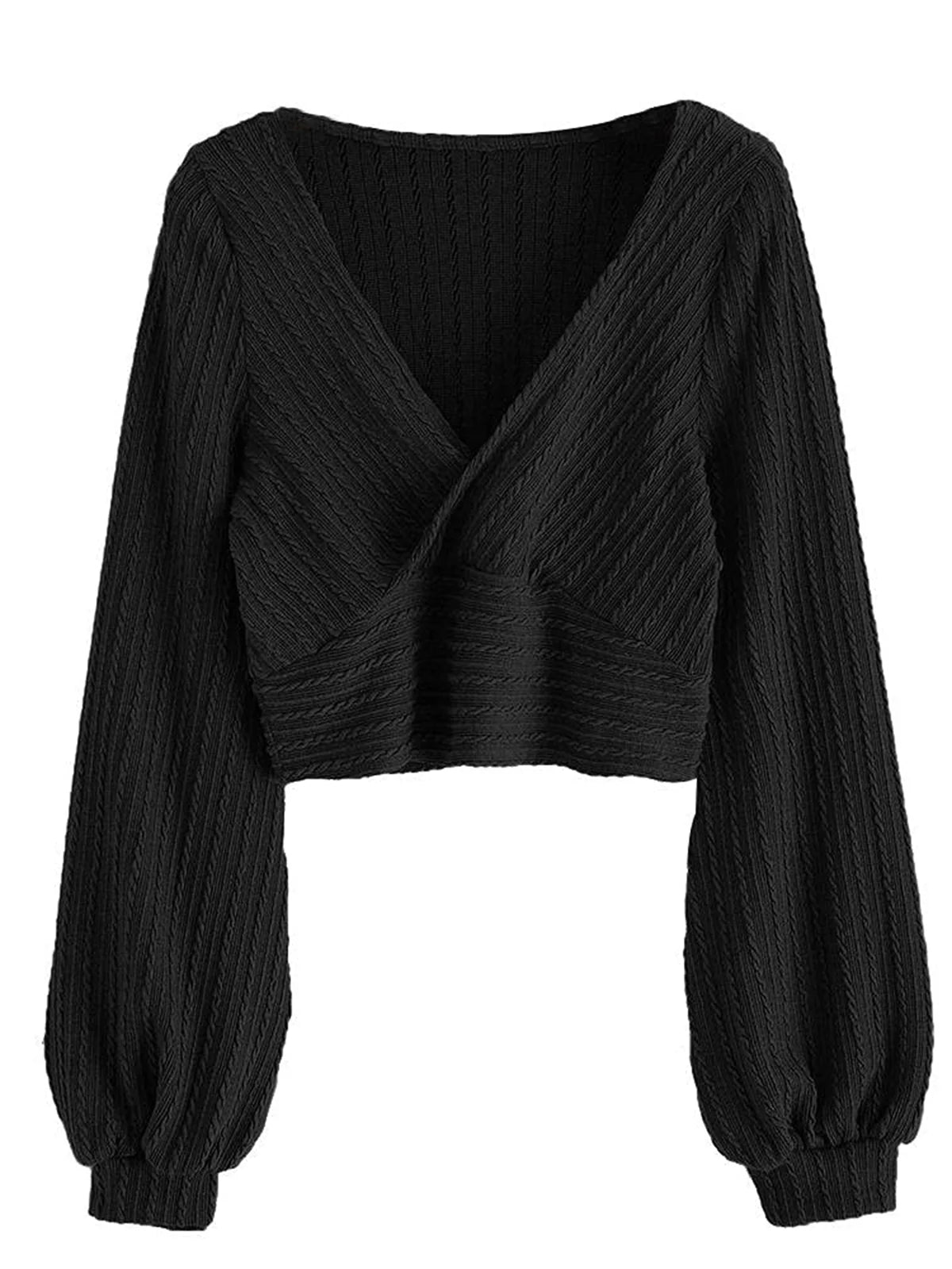 2026 Ribbed Knit Sweater