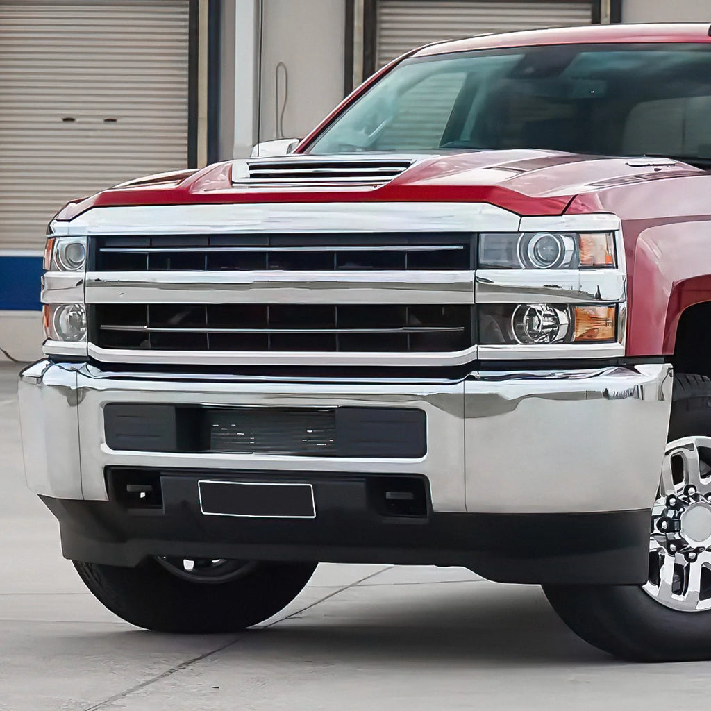 Modular Style Front Bumper w/o Parking Sensor Holes15-19 Chevy Silverado 2500 3500 HD