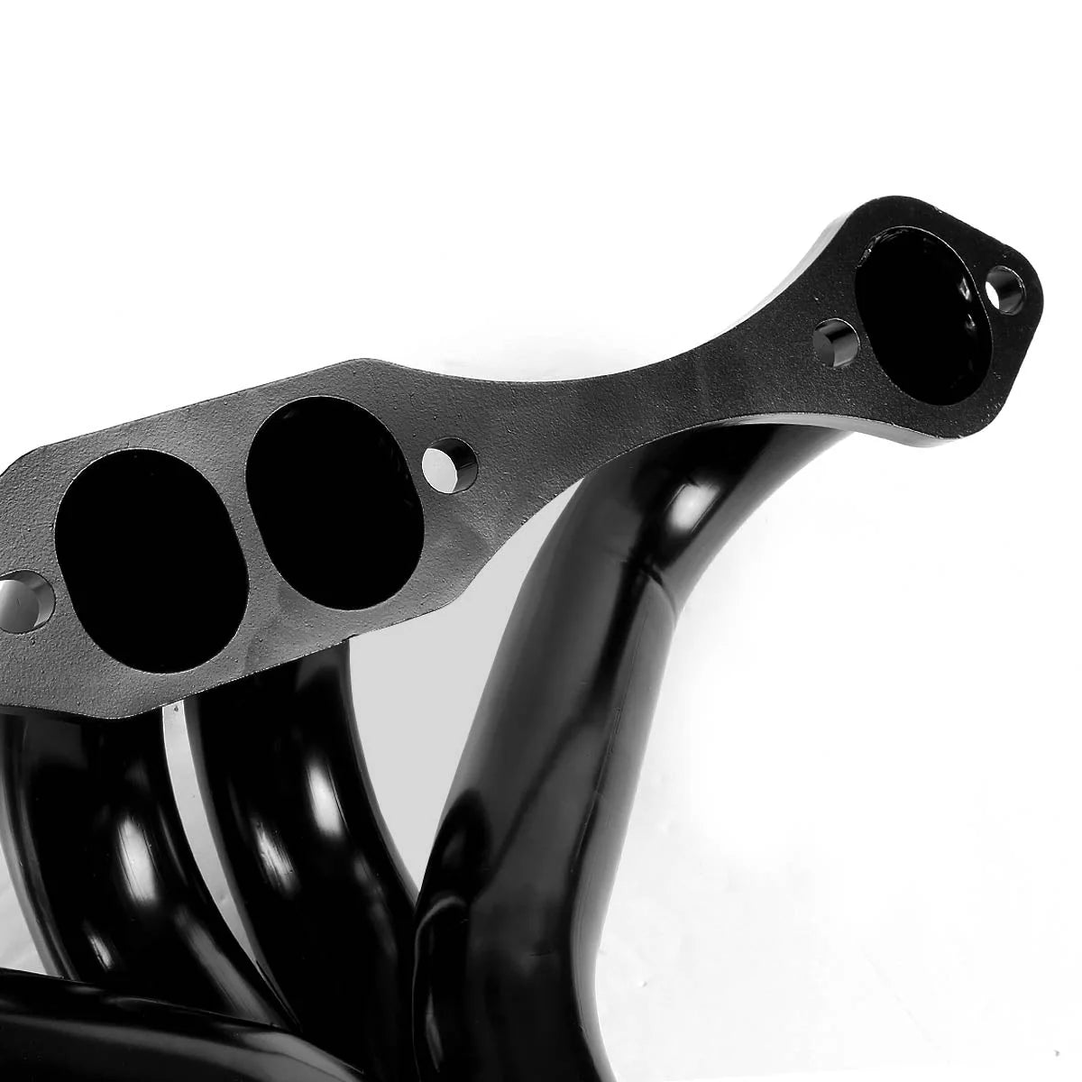 1955+ Chevy Small Block SBC 283 305 327 350 400 V8 4-1 Exhaust Header - Mild Steel - Black