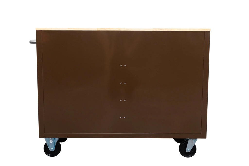 46" Rolling Tool Workbench – Heavy-Duty Mobile Storage Cabinet with 9 Drawers