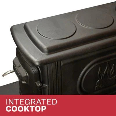 2026 2025 900 square feet EPA-exempt cast iron stove