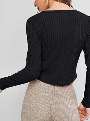 2026 Buttoned cardigan
