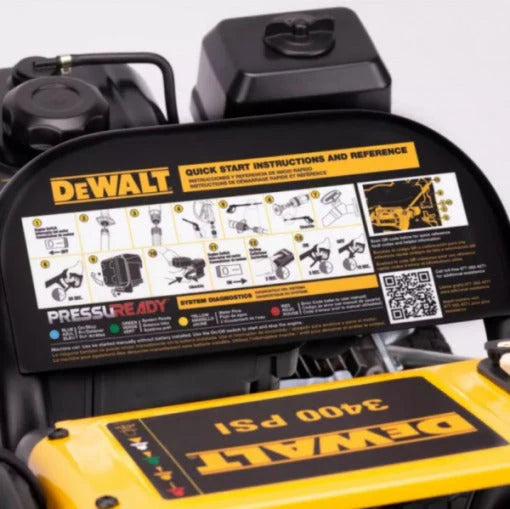 2026 DeWalt Pressure Ready 2025 3400 PSI 2.5 GPM Cold Water Petrol Pressure Washer