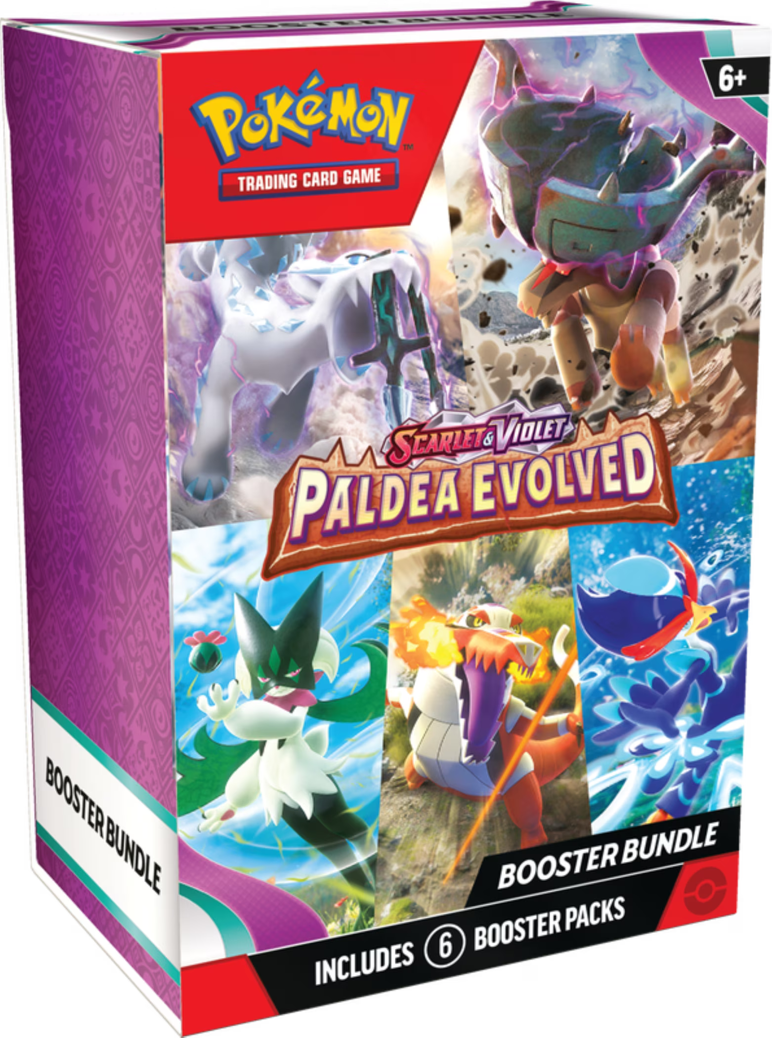 2026 Pokemon Trading Card Game Scarlet & Violet 2 Paldea Evolved Booster Bundle 6 Booster Packs