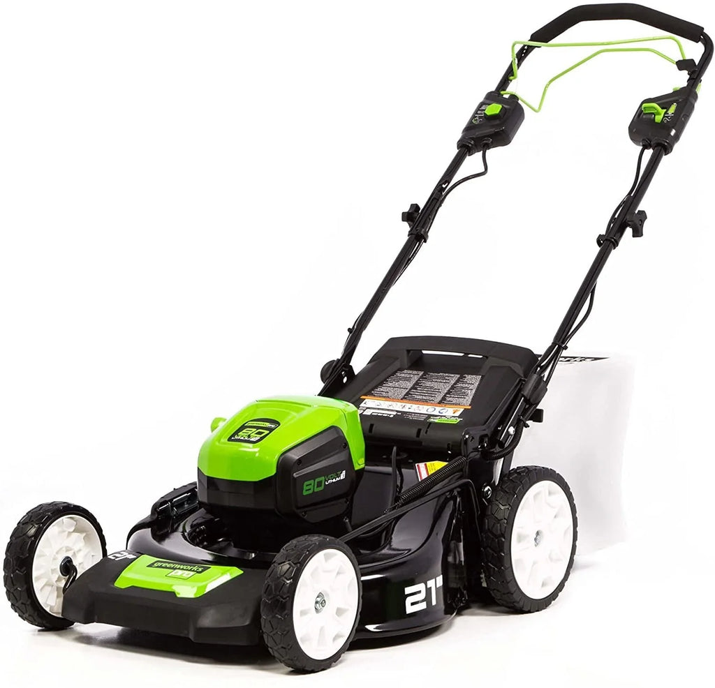 2026 80V Battery-Powered Lawn Mower, 53 cm (21 inch), Self-Propelled, Brushless | Greenworks