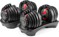 2026 Bowflex SelectTech 552 Adjustable Dumbbells (pair), 2.3–23.8 kg, space-saving home fitness equipment