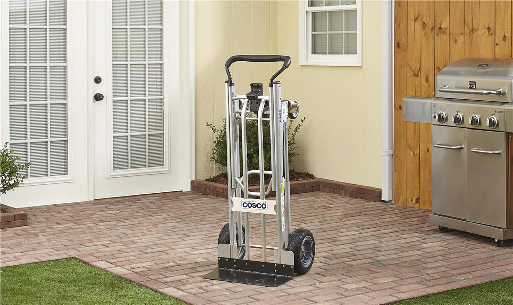 2026 Cosco 3-in-1 Assist Series Hand Truck/Assisted Hand Truck/Cart with flat-free wheels
