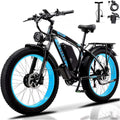 2026 KETELES Electric Bike for Adults, Peak 4000W Dual Motor Ebike��26" Fat Tire Electric Mountain bike,  48V 23AH Removable Battery UL 2849.
