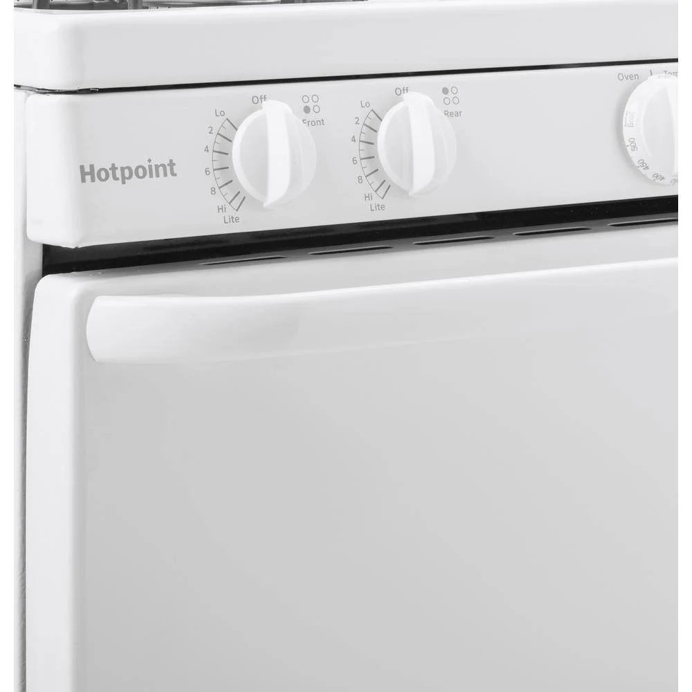 2026 20-inch electric oven with 4 cooking zones, freestanding, in white