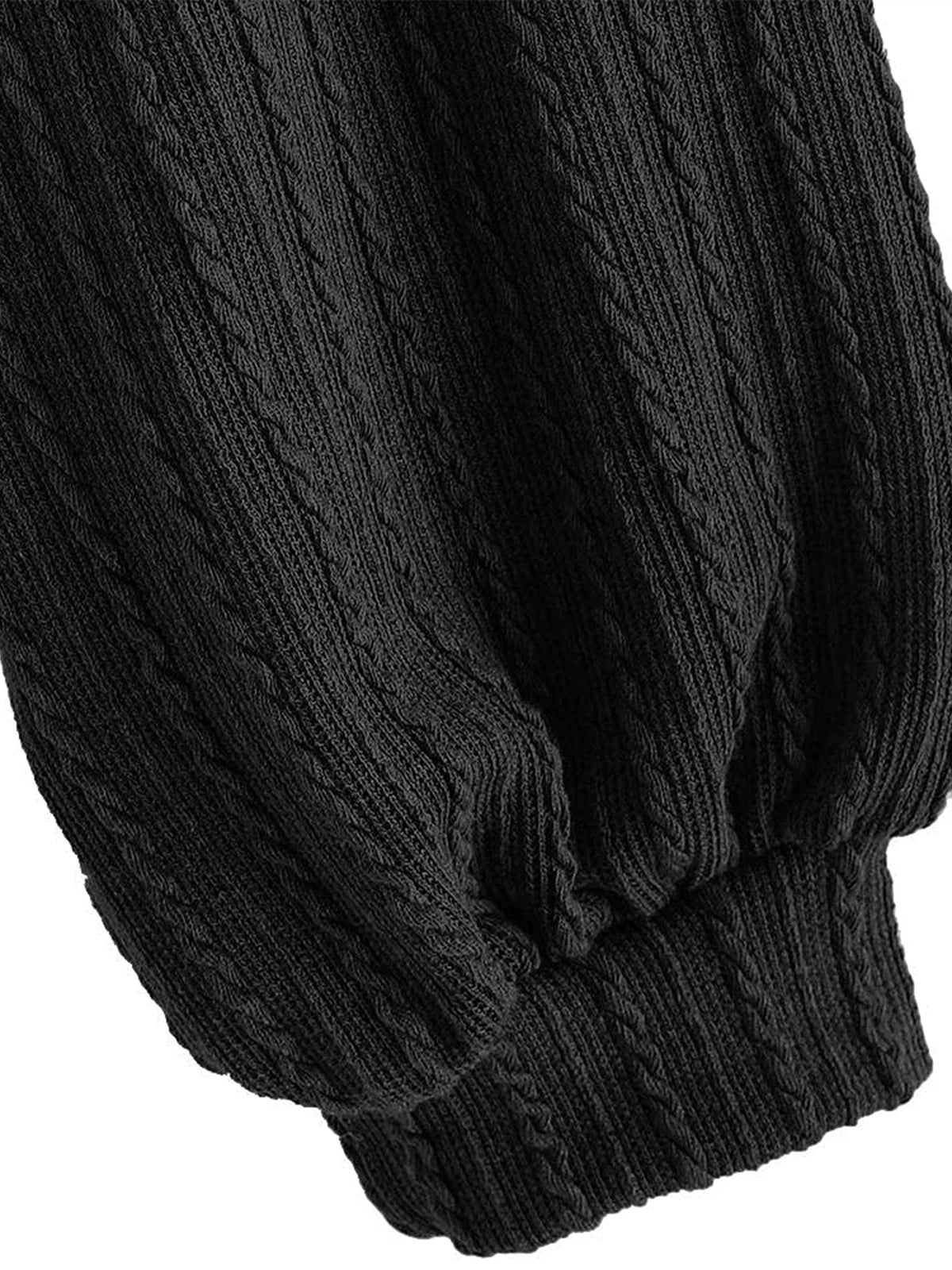 2026 Ribbed Knit Sweater