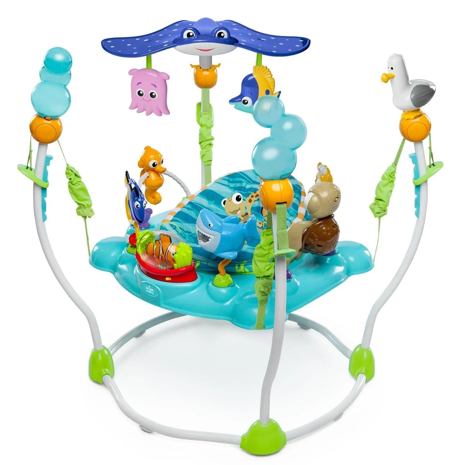 2026 Bright Starts Baby Finding Nemo Sea of Activities Jumper Infant Entertainer, Unisex