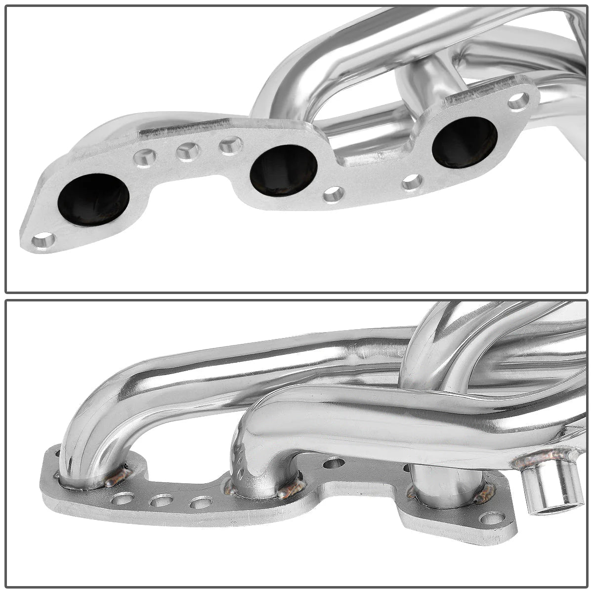 84-89 Nissan 300ZX VG30E 3.0L SOHC Non Turbo Tri-Y Shorty Exhaust Header - Stainless Steel