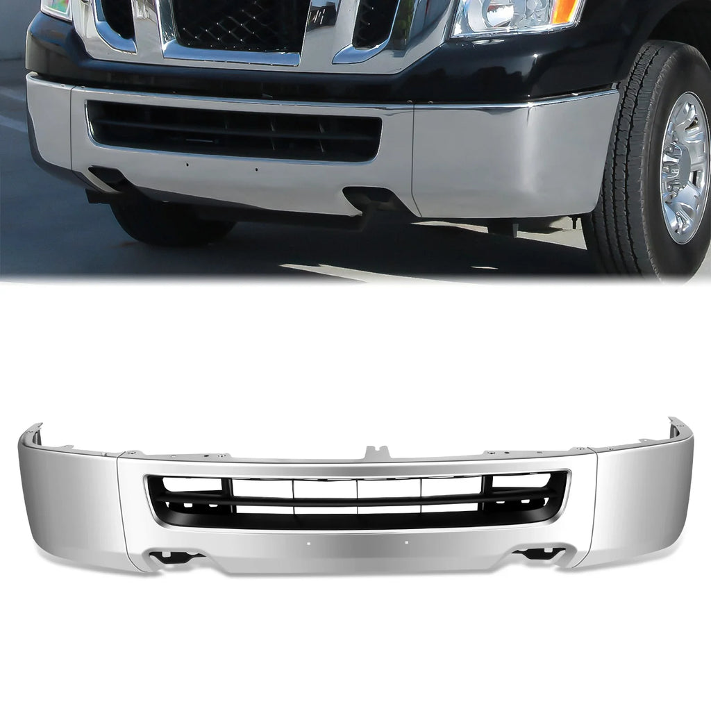 Modular Style Front Bumper w/ Fog Light Cutouts12-21 Nissan NV1500 2500 3500