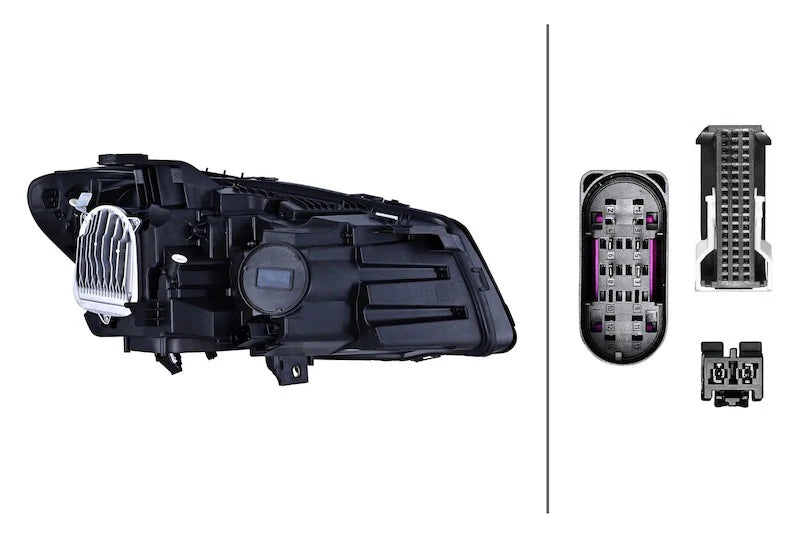 Headlight Assembly 16-19 Mercedes-Benz CLA180