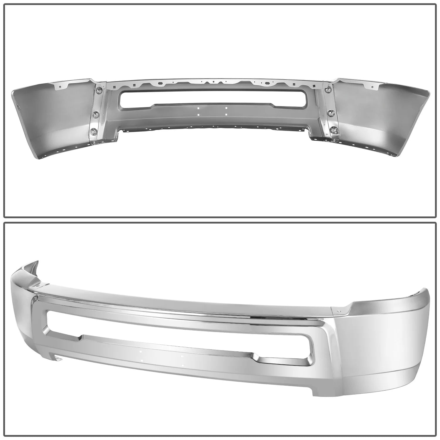 Modular Style Front Bumper w/o Fog Light Cutouts10-18 Dodge Ram 2500 3500