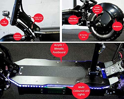 2026 MAXX 60MPH Ultra High Speed Electric Scooter for Adults Foldable, 5000W Power Dual Motor| 60V /38.5Ah Battery | 83 Miles Range | Grade 30°