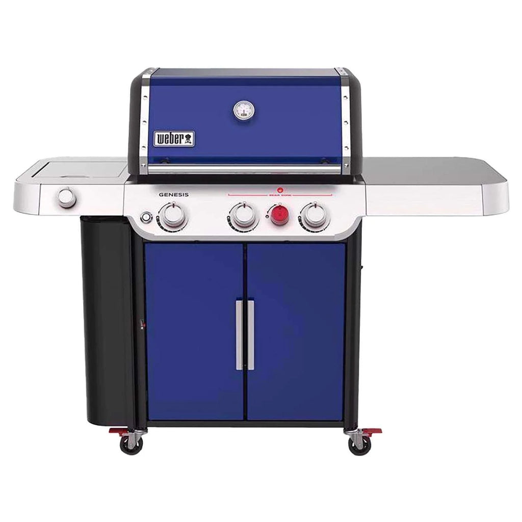2026 Weber Genesis E-335 3-burner propane grill, deep sea blue