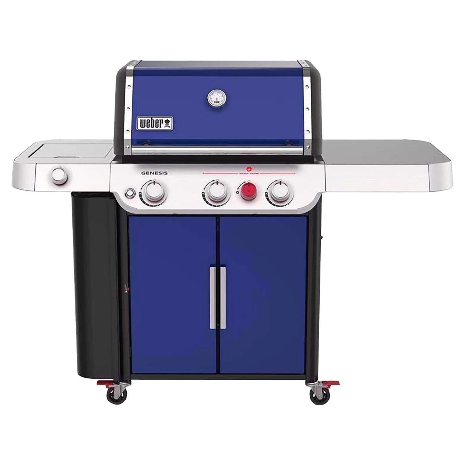 2026 Weber Genesis E-335 3-burner propane grill, deep sea blue