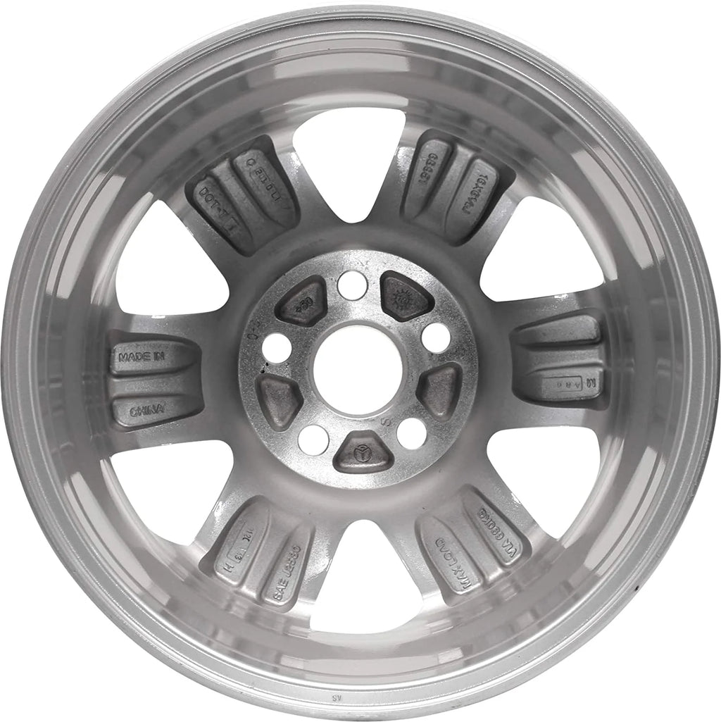 2026 16 inch Aluminum Wheel Rim for 2004-2010 Toyota Sienna 5 Lug Tire Fits R16