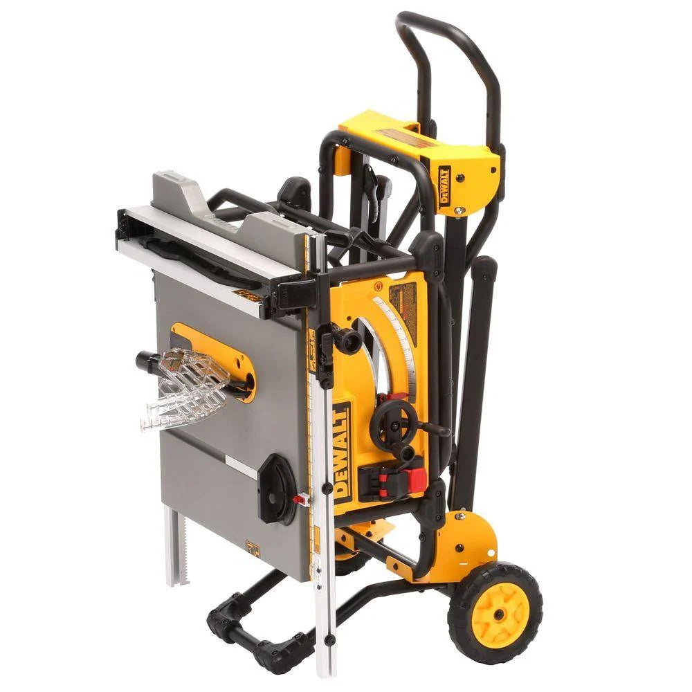 2026 15 Amp Corded 10-inch Construction Site Table Saw with Rolling Stand DWE7491RS