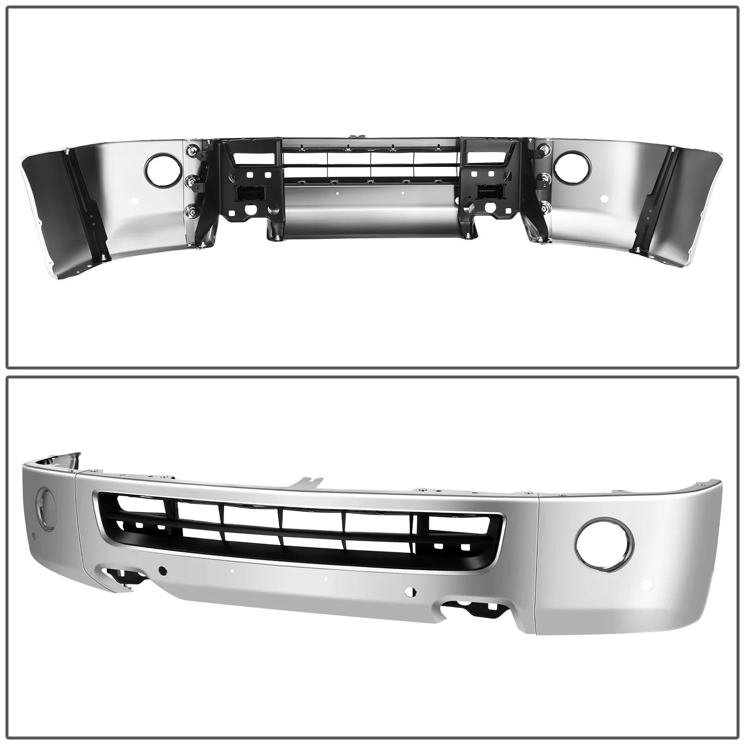 Modular Style Front Bumper w/ Fog Light Cutouts12-21 Nissan NV3500