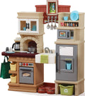 2026 Step2 Heart of the Home Brown Toddler Play Kitchen Set